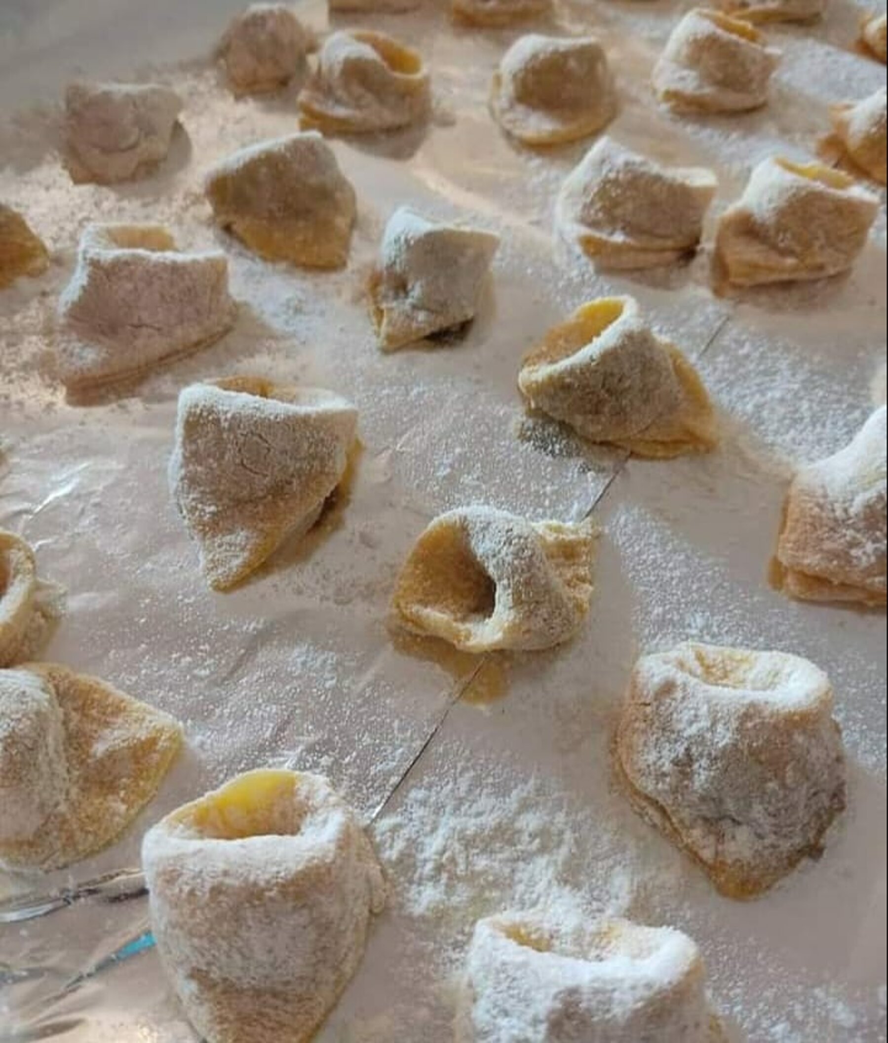 Pasta fresca ripiena fatta a mano